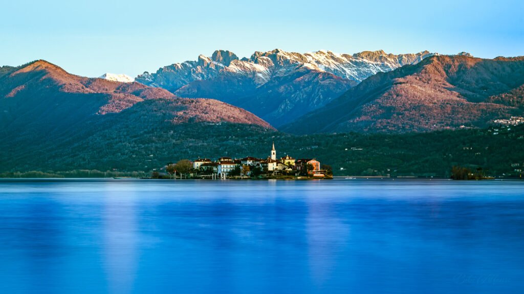 Morning Light on Isola Pescatori, Lake Maggiore